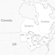 The Great Lakes border region